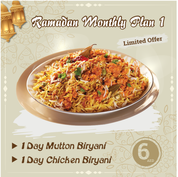 Ramadan Monthly Plan 1 – Ramadan Iftar Biryani